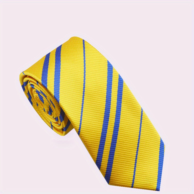 Striped Necktie for Boys and Teens - School Uniform and Formal Events