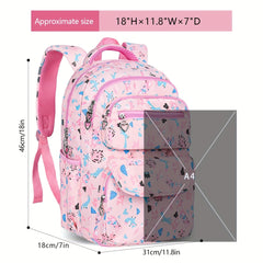 Unicorn Rabbit School Bag Lightweight Durable Compartment School Bag