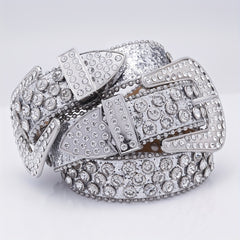 Men's Rhinestone Hip Hop Belt for Pants