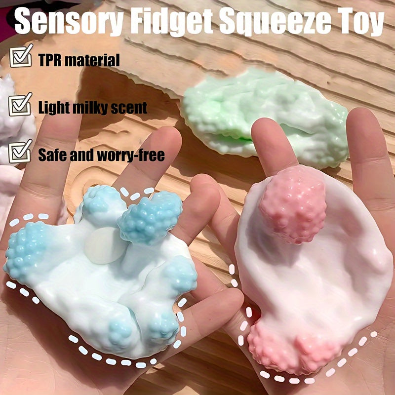 Ice Bead Squeeze Toy Halloween Stress Relief Vacuum Ball