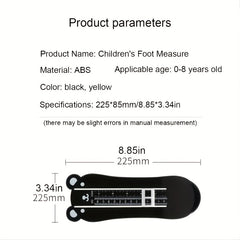 Toddler Boys Feet Length Meter Shoe Tool For Sizer Measure Boys Girls Shoes Fitt