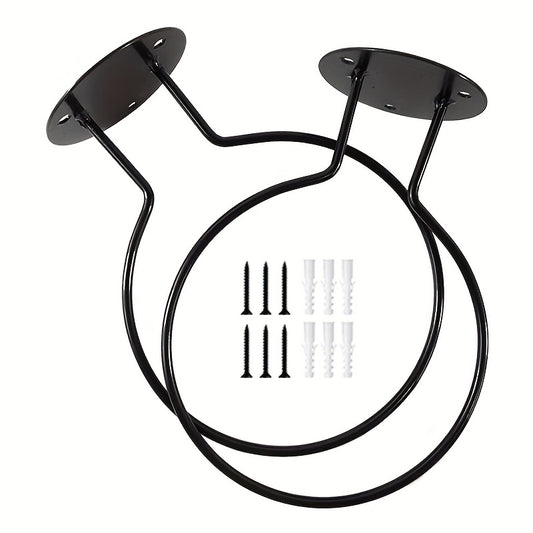 Wall Mounted Basketball Soccer Storage Rack Ball Holder