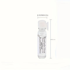 False Eyelashes Glue 2ml Mini Flat Tube Transparent Waterproof Latex Antifreeze
