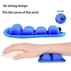 Inflatable Wrist Rest Pad Water/Air Filled Support Ergonomic Cushion
