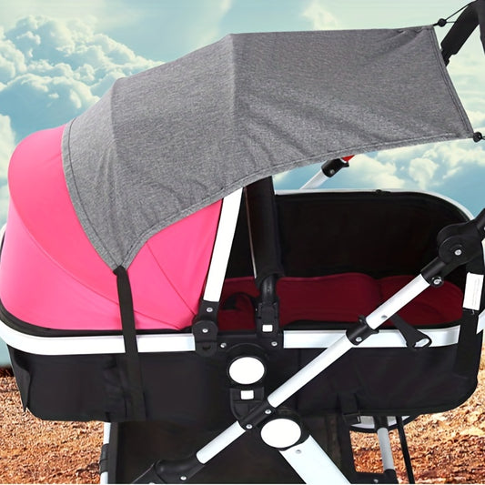 Adjustable Baby Stroller Sunshade for Safety & Comfort