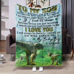 Mother's Gift For Son Blanket Soft And Comfortable