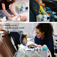 Felt Diaper Bag for Mother & Baby Essentials