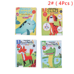 4Pcs 1 12 Dollhouse Exercise Books Paper Notebook Doll House Decor