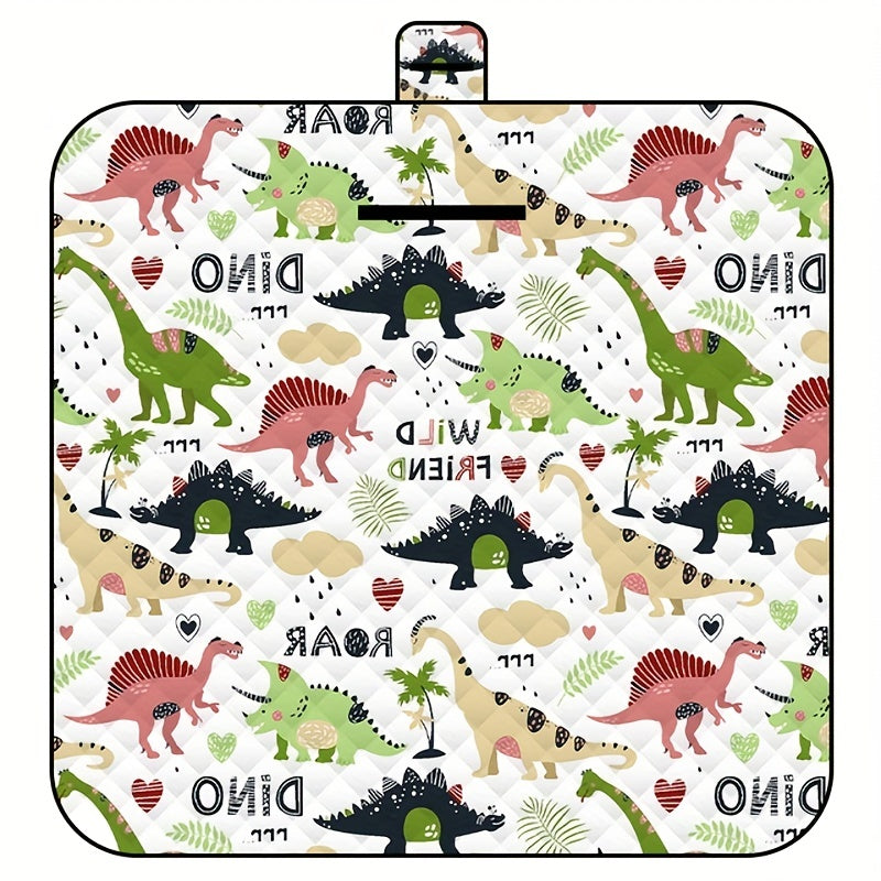Cartoon Portable Picnic Mat Waterproof Beach Blanket