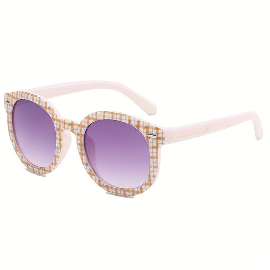 Grid Pattern Children's Sunglasses UV 400