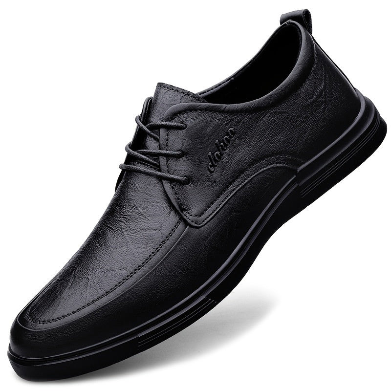 Men's Lace-Up Derby Shoes for Office Business Events