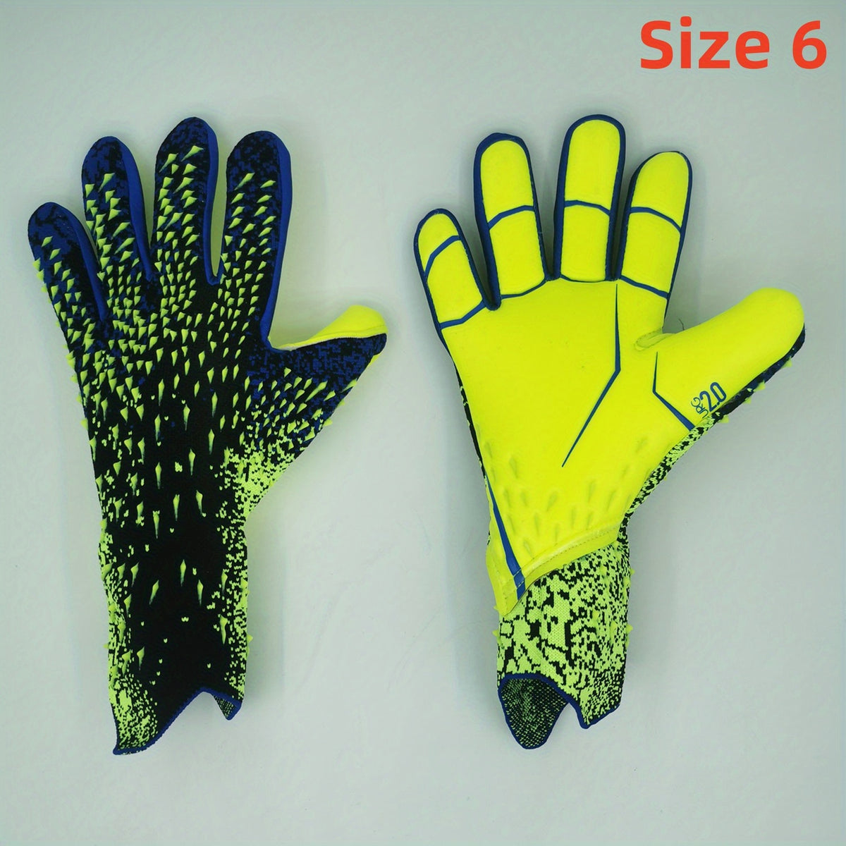 Breathable Non Slip Latex Gloves for Football Goalkeepers