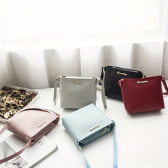Minimalist PU Crossbody Bag Women's Handbag & Phone Purse