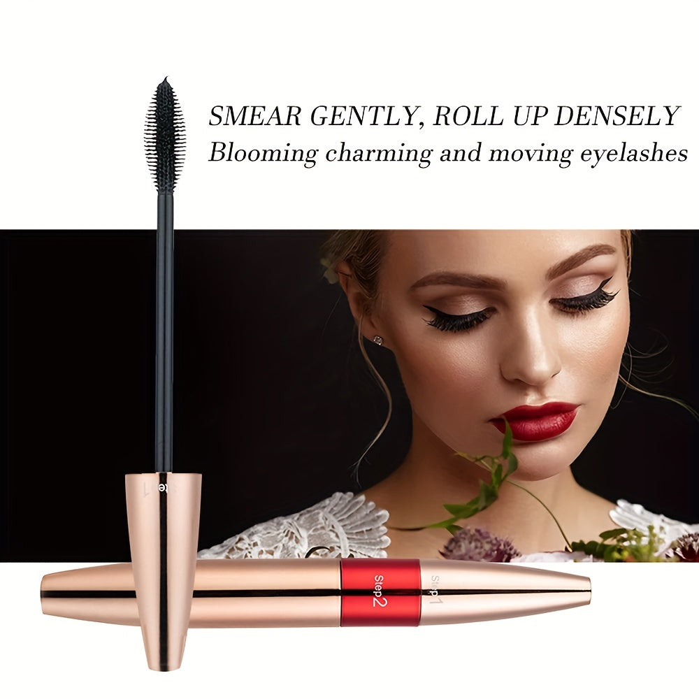 Waterproof 2 in 1 Mascara for Long Lashes