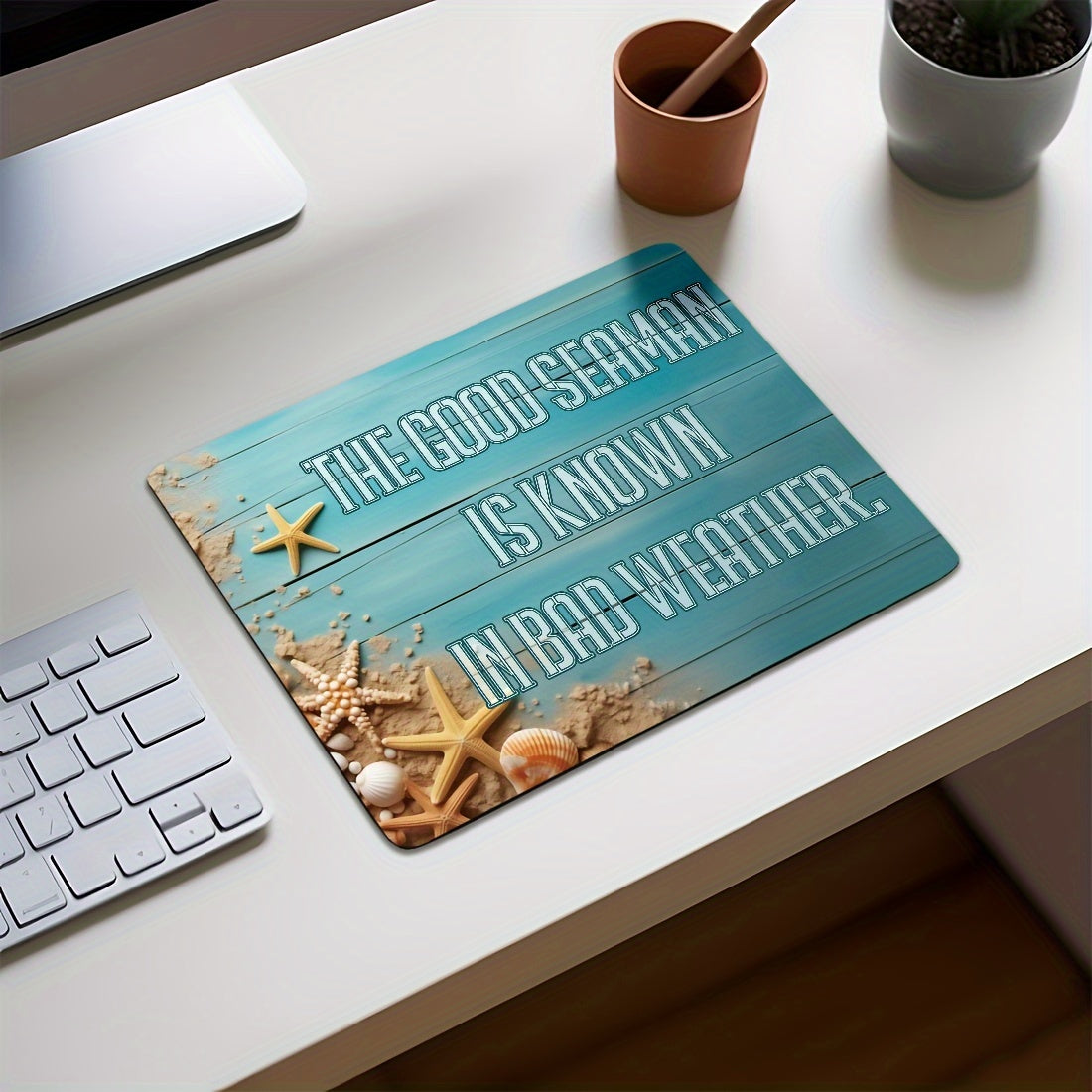 Inspirational Quotes Small Desktop Mouse Pad Office Home Computer Accessories