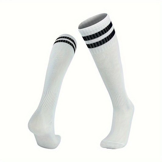 Men's Over Knee High Sport Socks - Striped Design