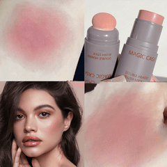 Double Headed Sponge Blush Cream for Lip and Cheek