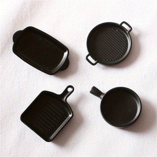 Kitchen Toys Dollhouse Steak Plate Doll House Accessories