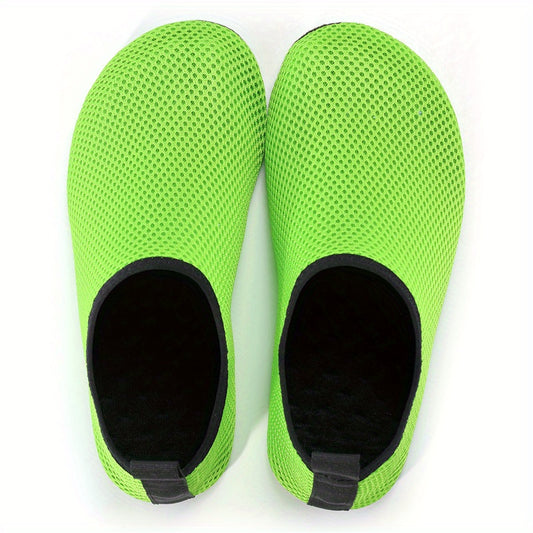 Men's Outdoor Beach Shoes Breathable Slip On Wading Shoes