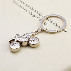 Simulation Motorcycle Keychain Car Key Chain Men's Key Ring Pendant