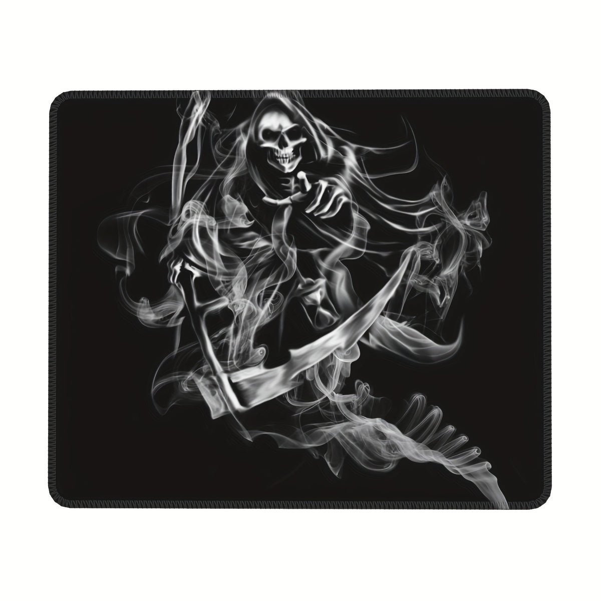 Death Pattern Mouse Pad 24x20cm for Home Office Games Non-slip Rubber