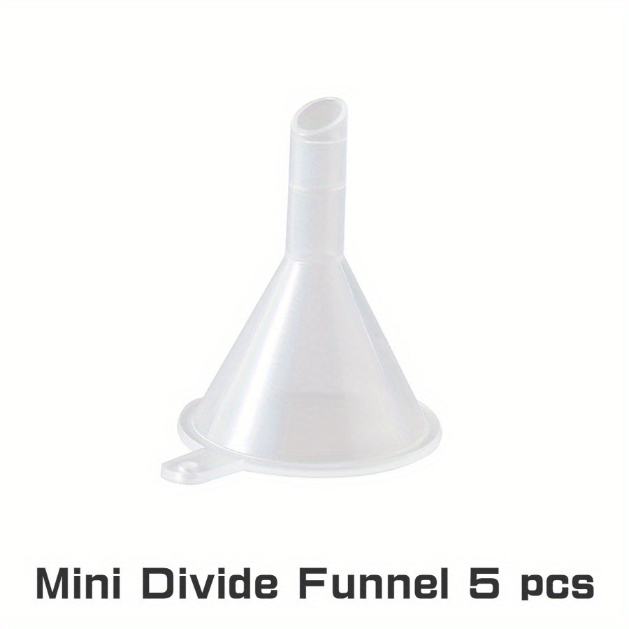 25pcs Mini Funnel for Liquid Dispenser - Small Household Funnel