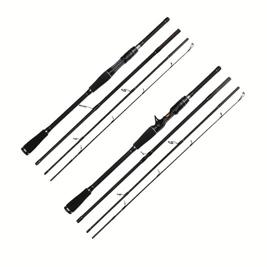 Portable Ultralight Carbon Fishing Rod 4-section 70 87inch 82 68inch