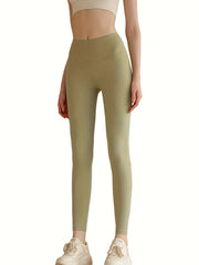 High Waist Slim Fit Yoga Pants Tummy Control Leggings