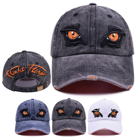 Kids' Sunshade Baseball Cap with 3D Eyes for Halloween