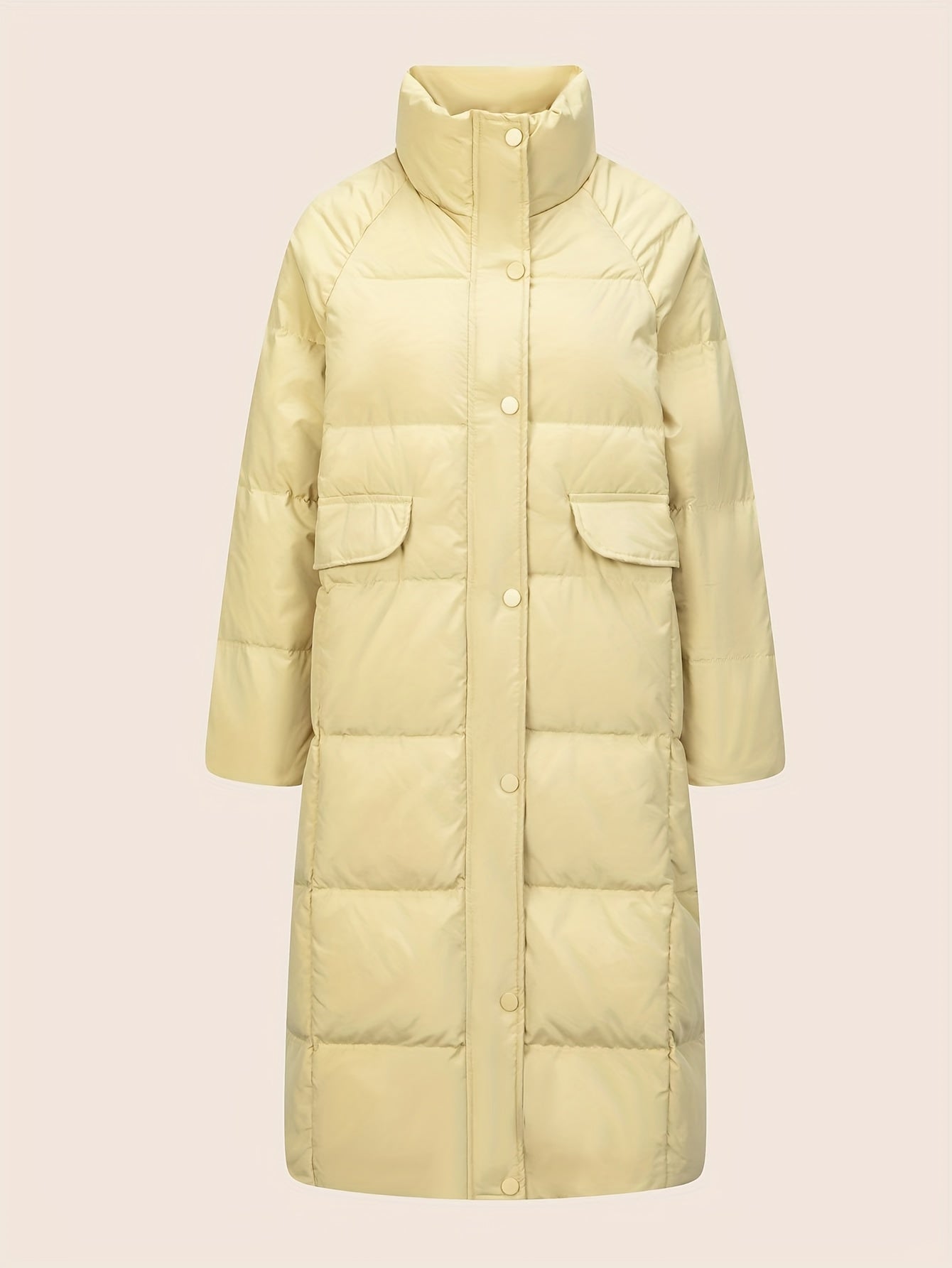 Warm Long Puffer Jacket for Women