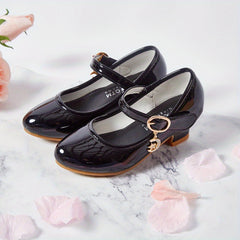 Girls' High Heel Shoes Princess Soft Sole Shoes