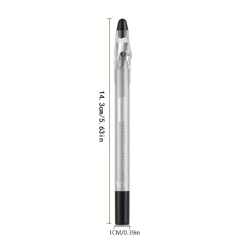 Shimmer Glitter Eyeshadow Pen Eyeliner Glue Eyelid Pearly Foam Pen 15 Colors