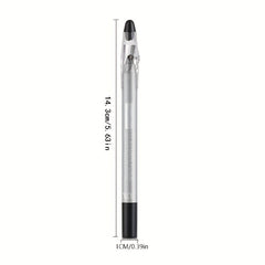 Shimmer Glitter Eyeshadow Pen Eyeliner Glue Eyelid Pearly Foam Pen 15 Colors