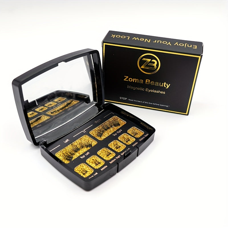 Soft Magnetic Eyelashes Set for Natural Makeup