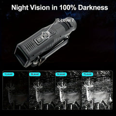 Rechargeable Night Vision Binoculars Waterproof Dustproof