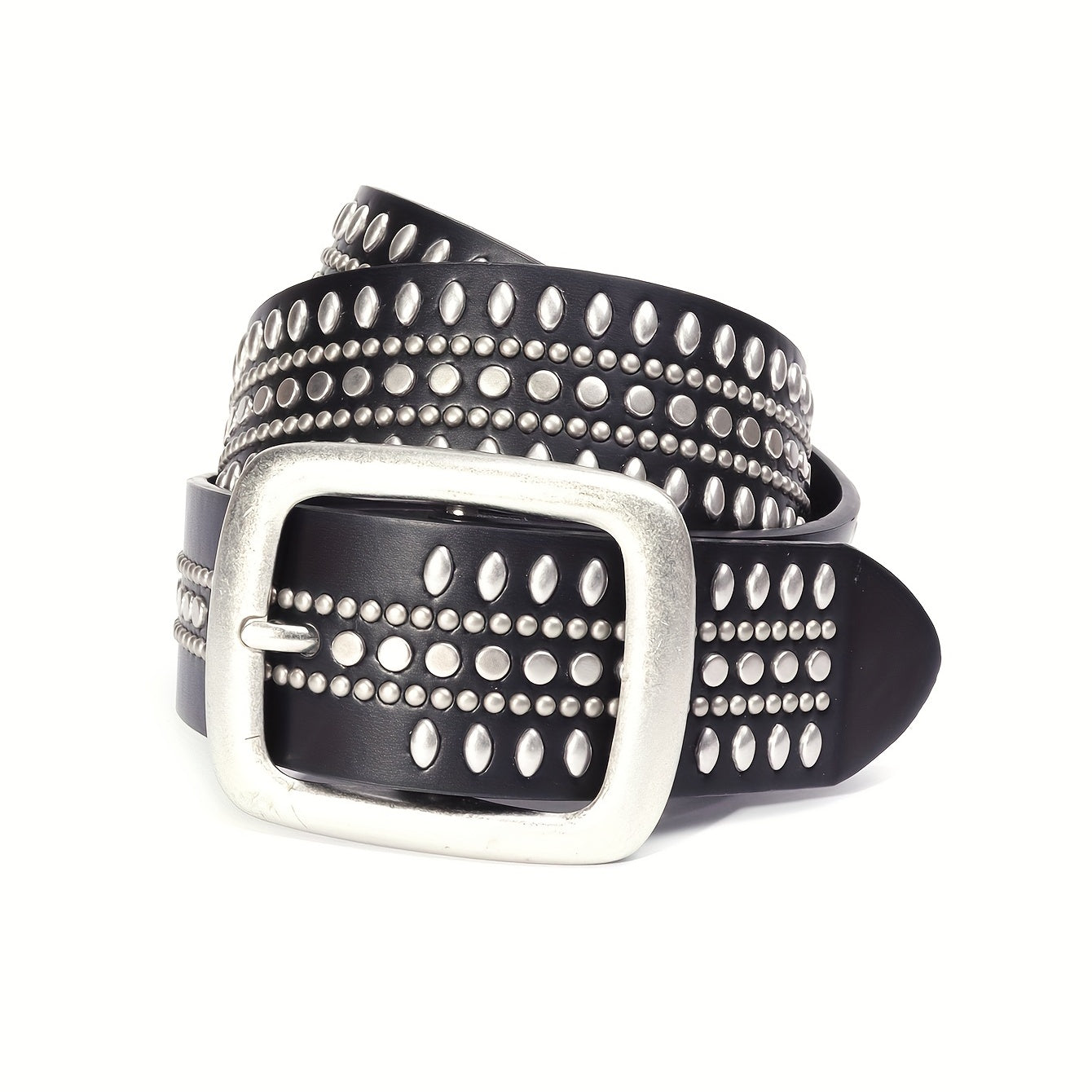 Western Cowboy Punk Belt For Jeans Dress Studded Belts Strap