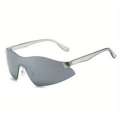 Y2K Wrap Around Sunglasses UV400 for Cycling Fishing Beach