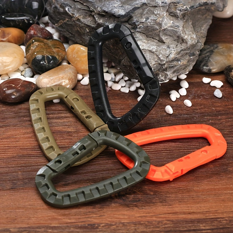 Plastic Steel Quick Release Key D Buckle Quick Clip