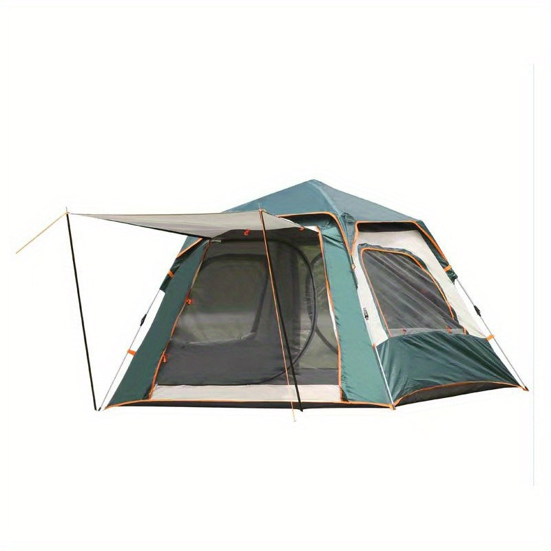 4 Person Quick Setup Tent Windproof Rainproof Breathable for Family Camping