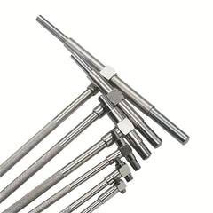6pcs 8 150mm Telescoping Gauge Set Inner Diameter Hole Gauge Inside Measuring