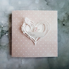 1pc Heart Scrapbooking Metal Cutting Dies For Card Making