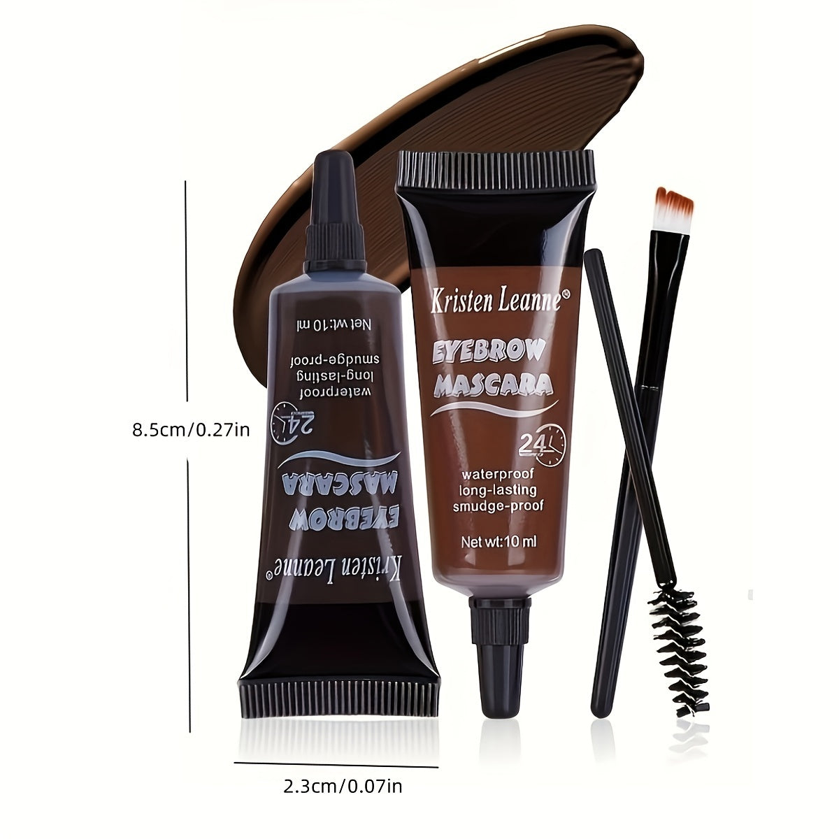 Smudge Proof Eyebrow Dye Liquid - Long Lasting Eyebrow Pomade Cream