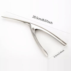 Stainless Steel Shrimp and Prawn Peeler 8 Inch Kitchen Tool