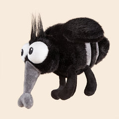 Adorable Mosquito Plush Toy with Fluffy Wings Soft Insect Plushie
