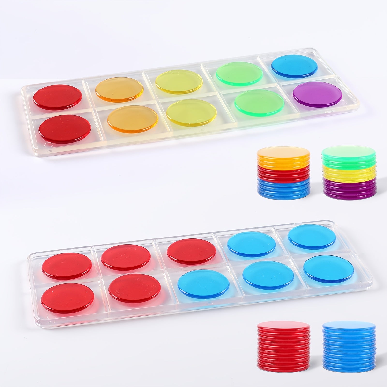 30pcs Light Table Toys Math Board Game Toys for Kids