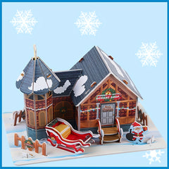 Large 3D Puzzle Family Challenge Game Educational Toy