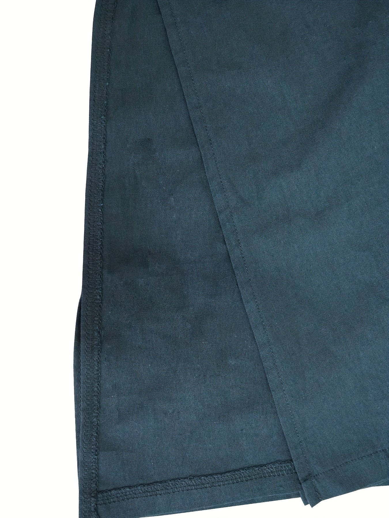 Vintage Solid V Neck Jacket Women's Clothing