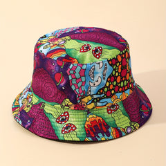 Men's Ethnic Style Pattern Fisherman Hat