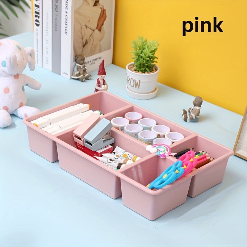 Desktop Divided Storage Box Art Supplies Storage Box