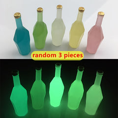 3pcs Mini Sparkling Perfume Bottles for Dollhouse